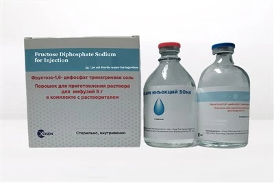 Fruktoosdifosfaatnaatrium süstimiseks